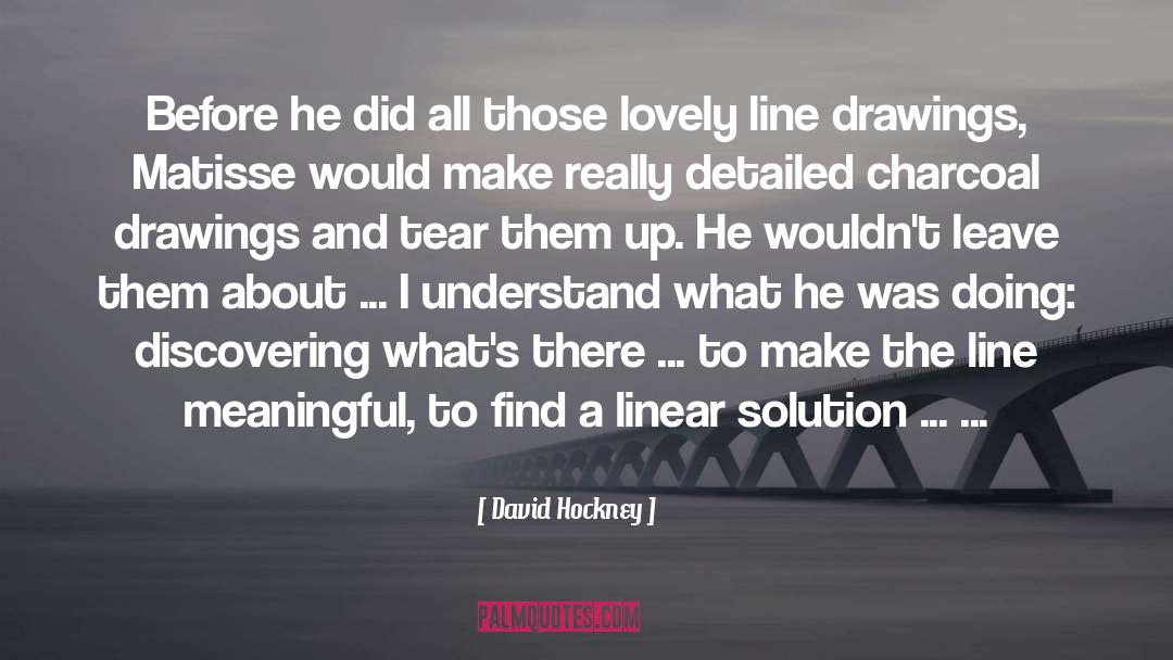 David Hockney Quotes: Before he did all those