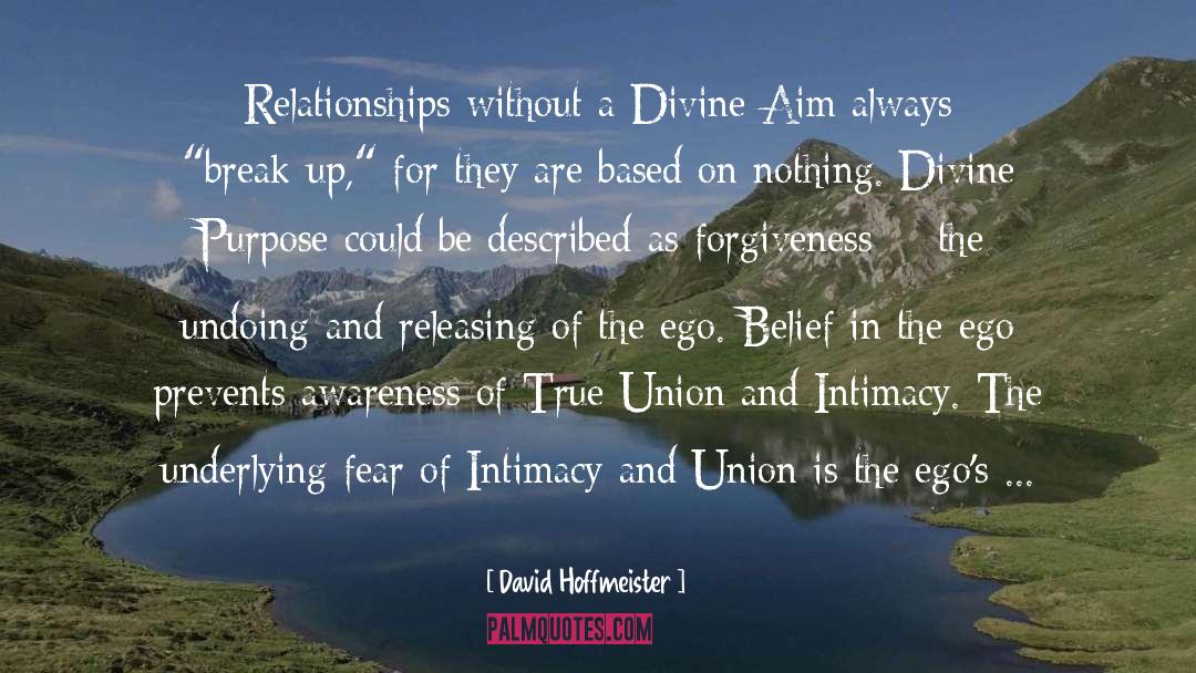 David Hoffmeister Quotes: Relationships without a Divine Aim