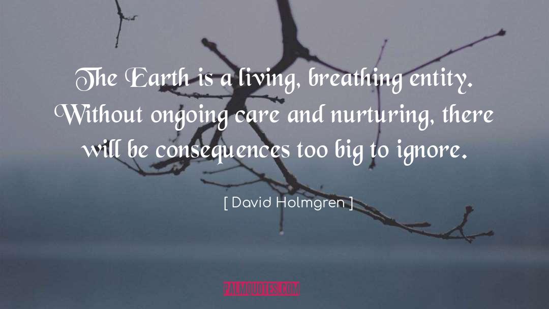 David Holmgren Quotes: The Earth is a living,
