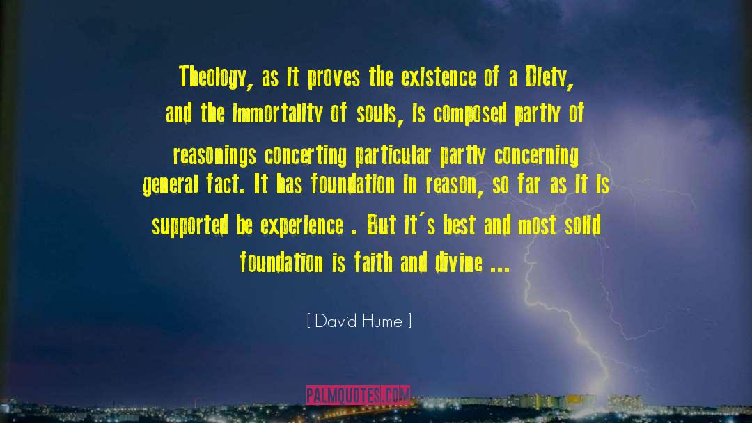 David Hume Quotes: Theology, as it proves the