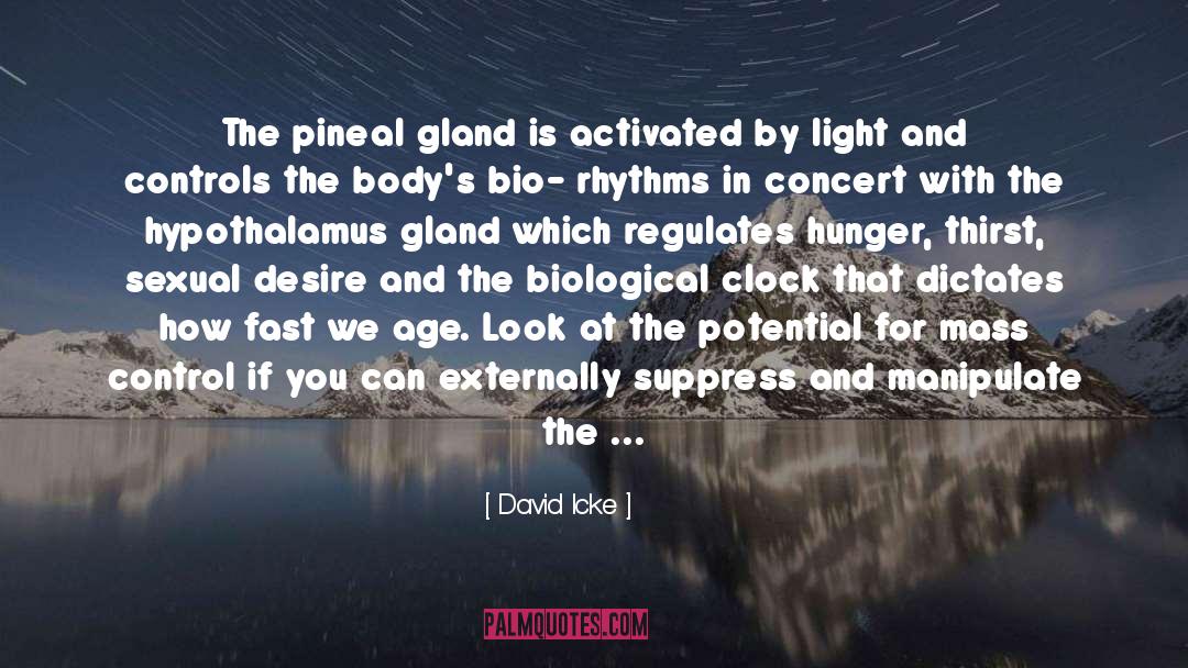 David Icke Quotes: The pineal gland is activated