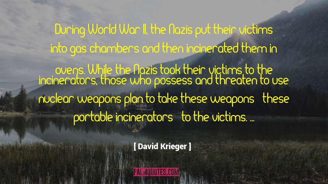 David Krieger Quotes: During World War II, the