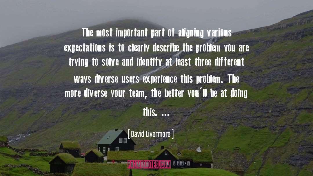 David Livermore Quotes: The most important part of