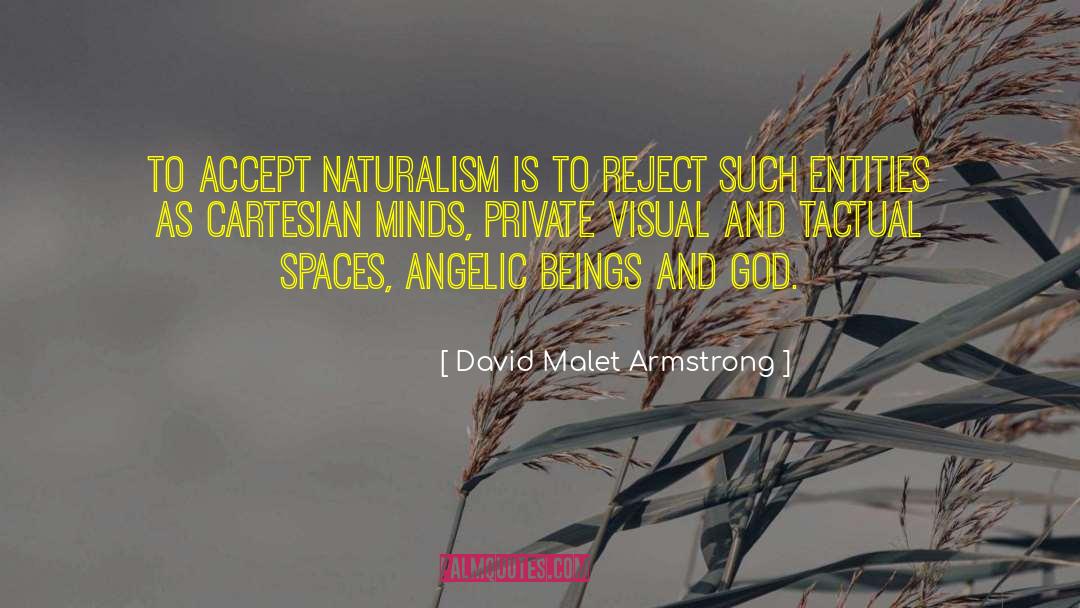 David Malet Armstrong Quotes: To accept Naturalism is to
