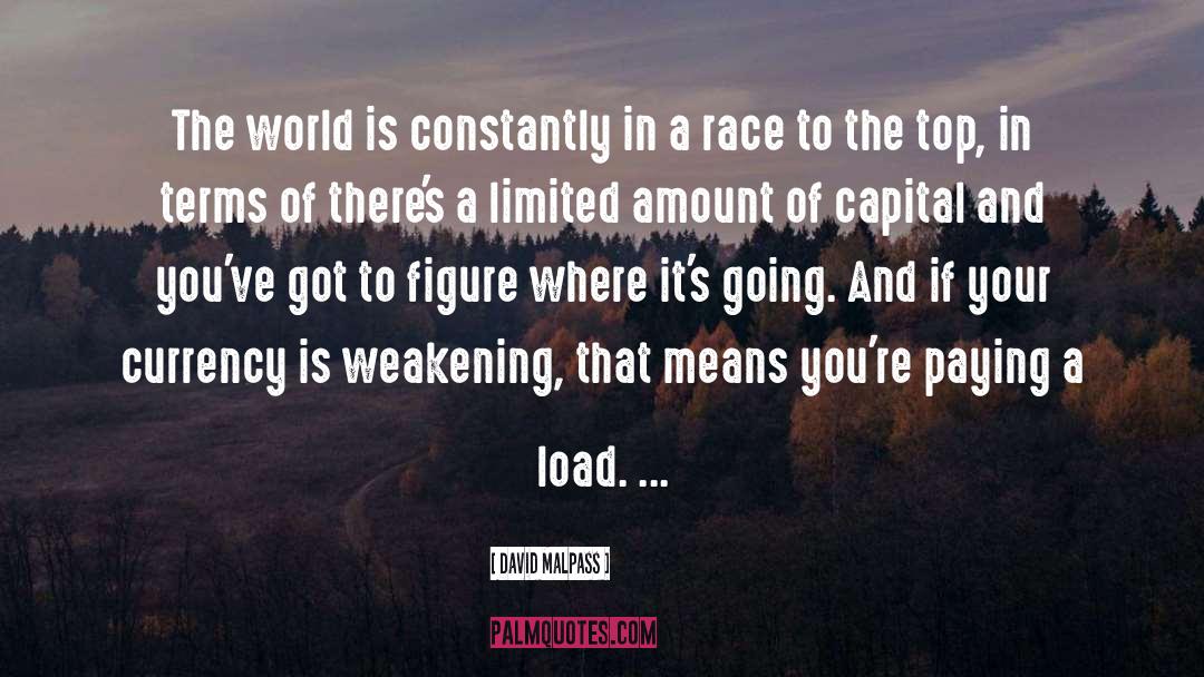 David Malpass Quotes: The world is constantly in