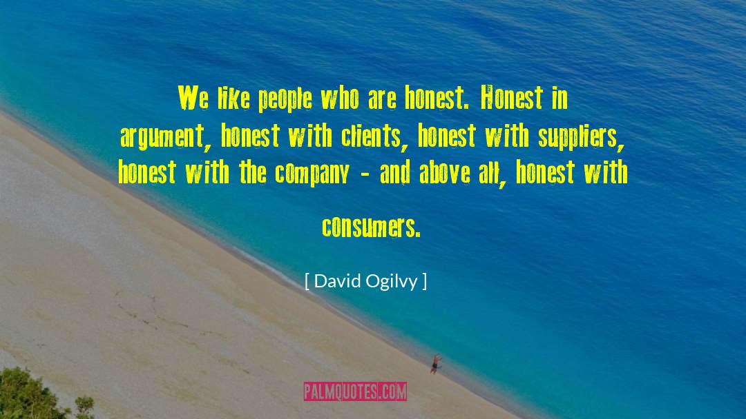 David Ogilvy Quotes: We like people who are