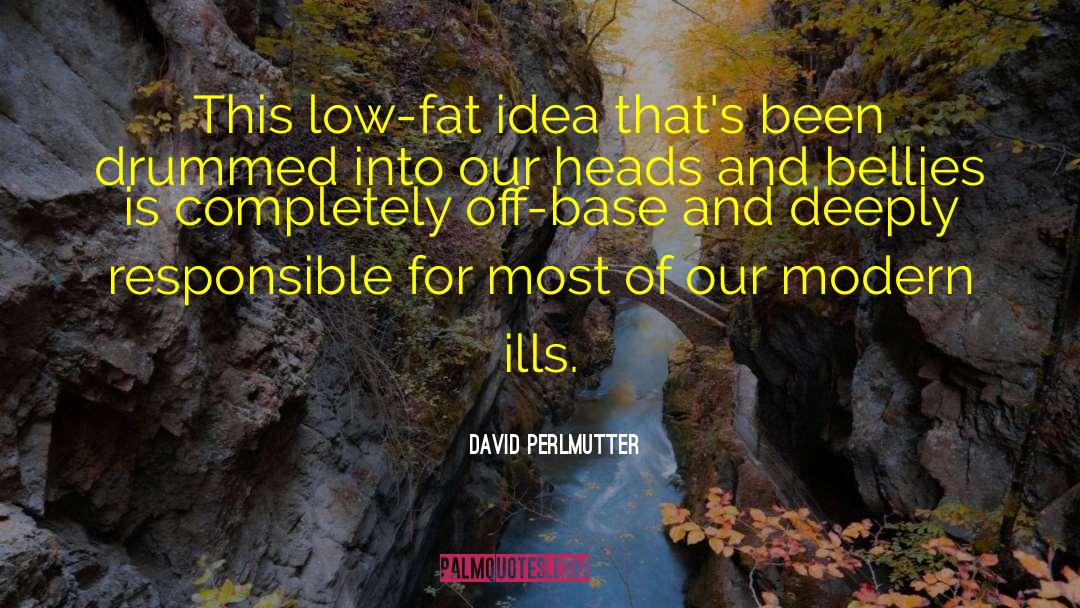 David Perlmutter Quotes: This low-fat idea that's been