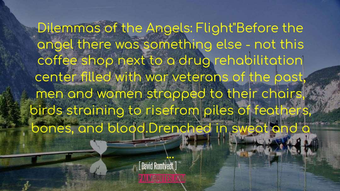 David Romtvedt Quotes: Dilemmas of the Angels: Flight