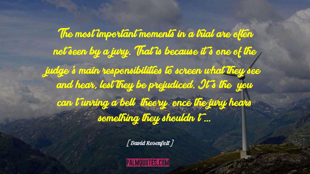 David Rosenfelt Quotes: The most important moments in