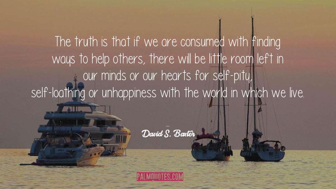 David S. Baxter Quotes: The truth is that if