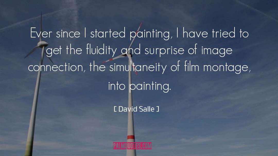 David Salle Quotes: Ever since I started painting,