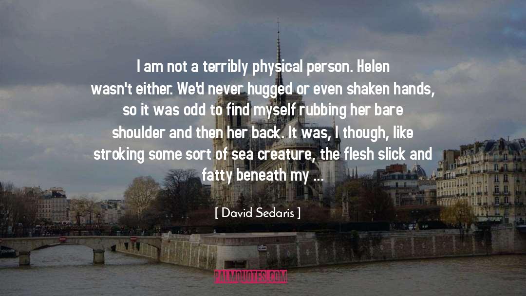 David Sedaris Quotes: I am not a terribly