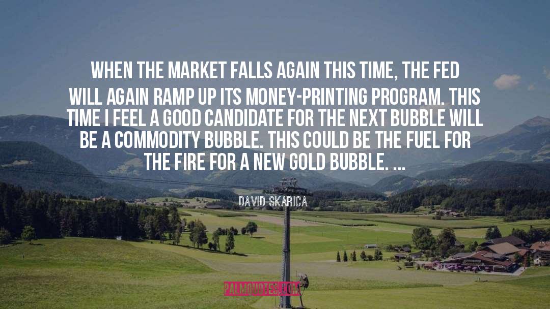 David Skarica Quotes: When the market falls again