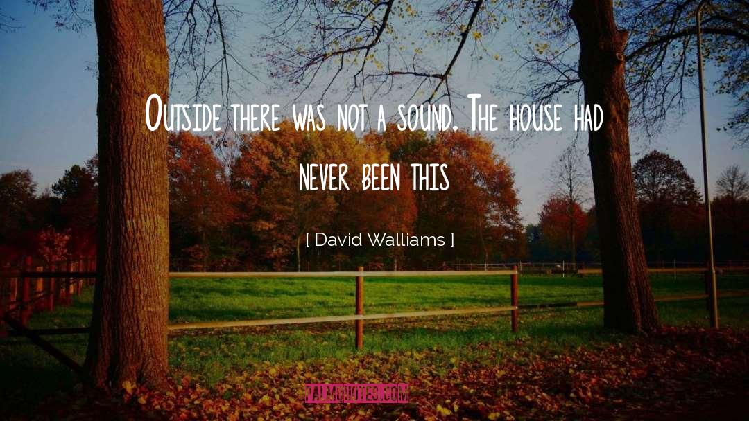 David Walliams Quotes: Outside there was not a