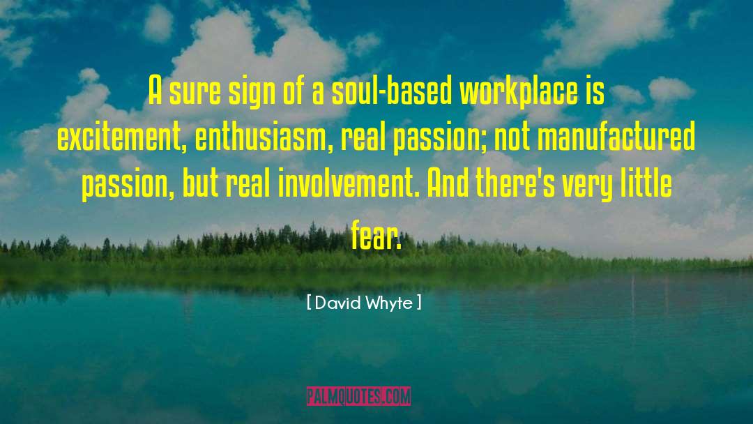David Whyte Quotes: A sure sign of a