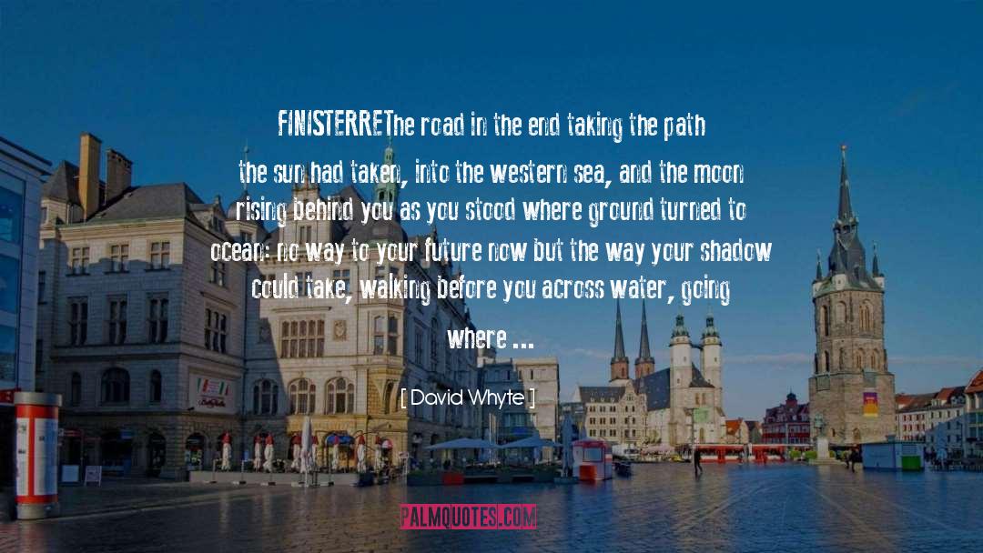 David Whyte Quotes: FINISTERRE<br>The road in the end