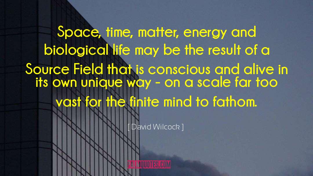 David Wilcock Quotes: Space, time, matter, energy and