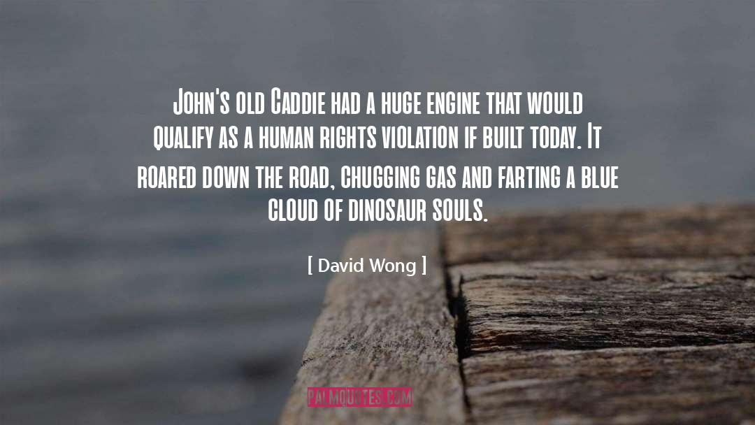 David Wong Quotes: John's old Caddie had a