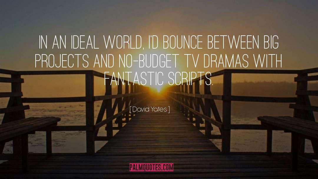 David Yates Quotes: In an ideal world, I'd