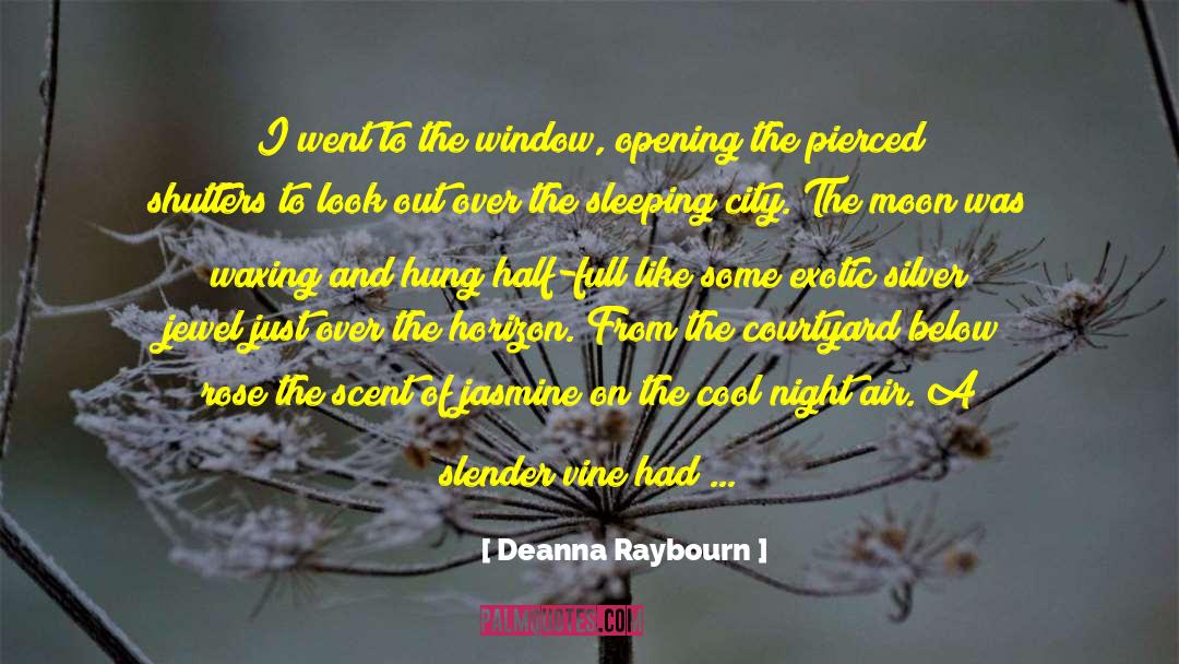 Deanna Raybourn Quotes: I went to the window,