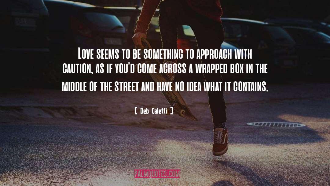 Deb Caletti Quotes: Love seems to be something