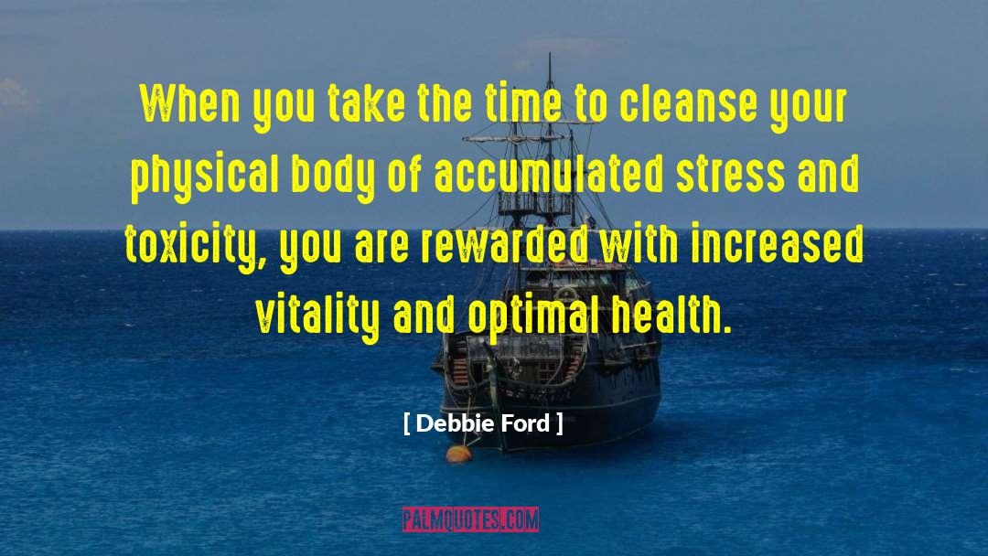 Debbie Ford Quotes: When you take the time