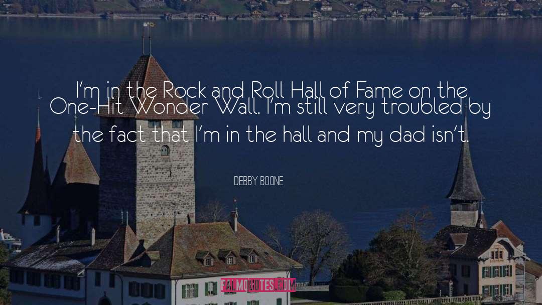 Debby Boone Quotes: I'm in the Rock and