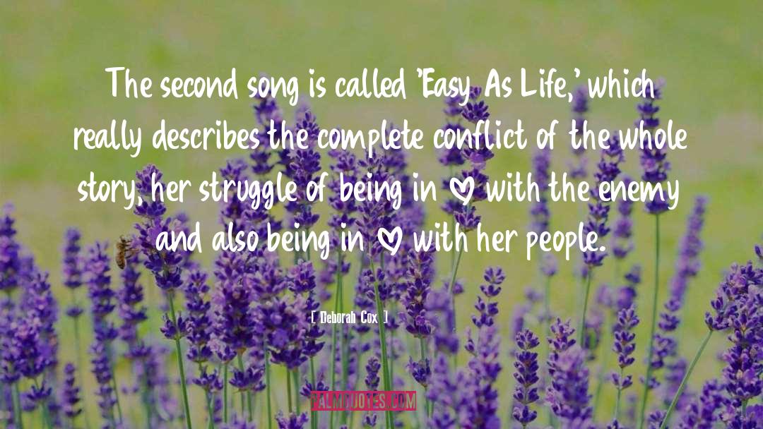 Deborah Cox Quotes: The second song is called