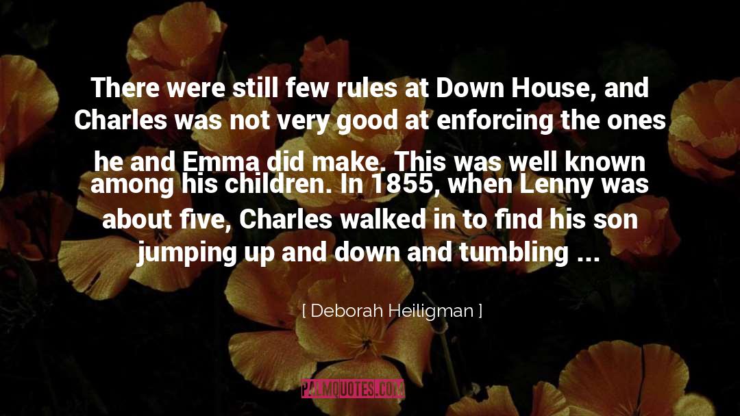 Deborah Heiligman Quotes: There were still few rules