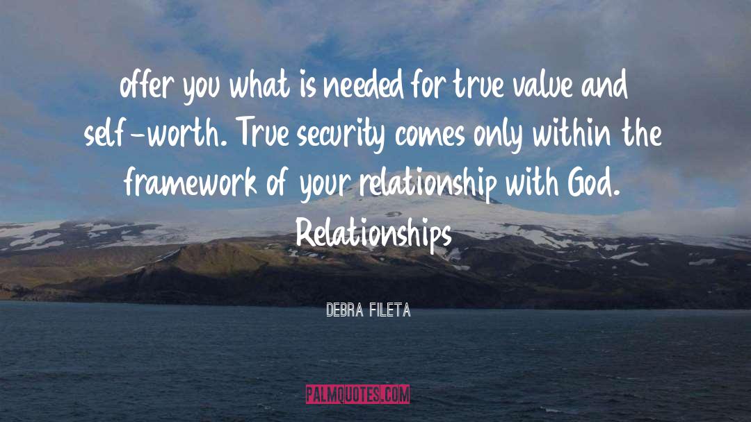 Debra Fileta Quotes: offer you what is needed