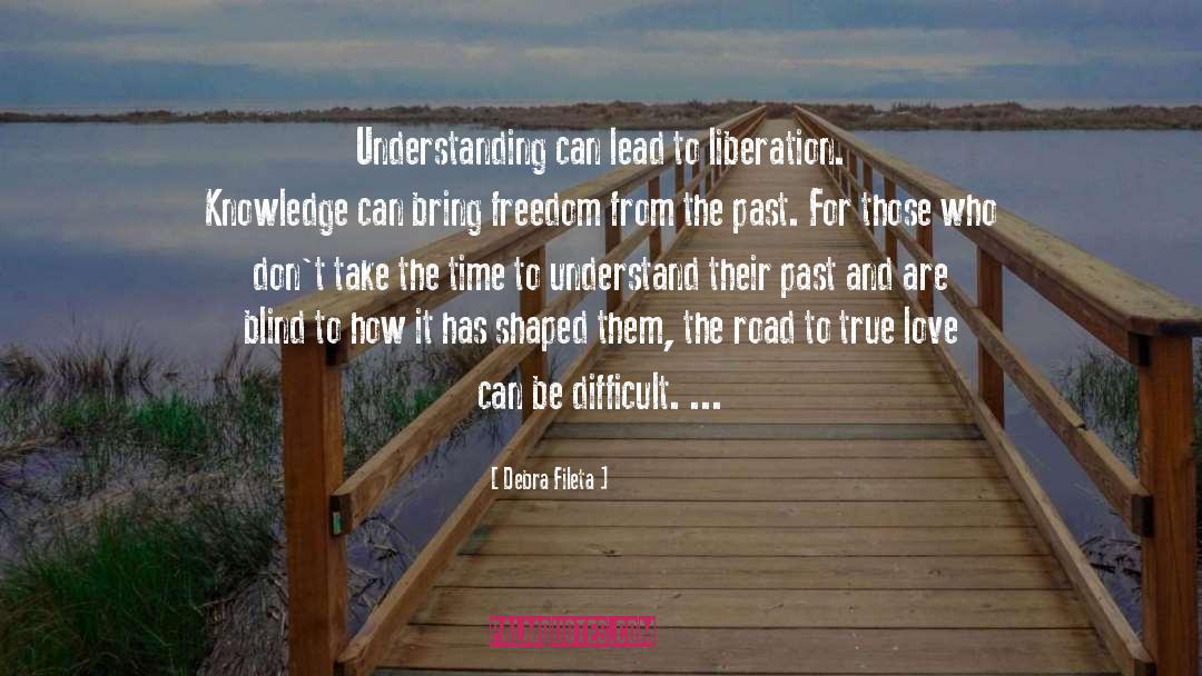 Debra Fileta Quotes: Understanding can lead to liberation.