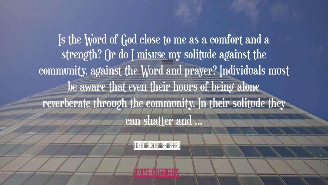 Deithrich Bonehoffer Quotes: Is the Word of God