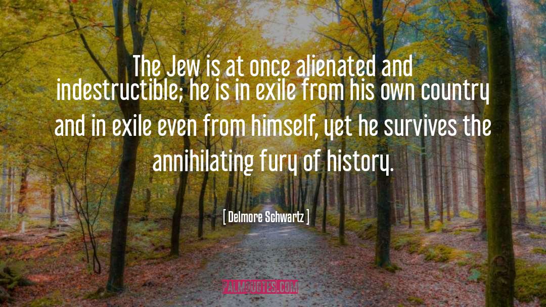Delmore Schwartz Quotes: The Jew is at once