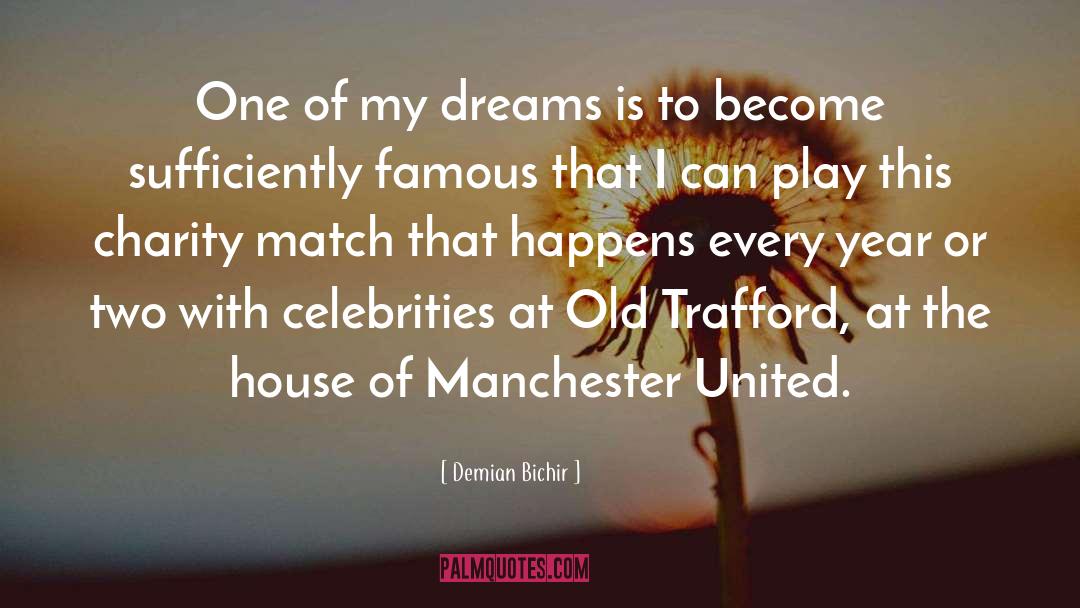 Demian Bichir Quotes: One of my dreams is