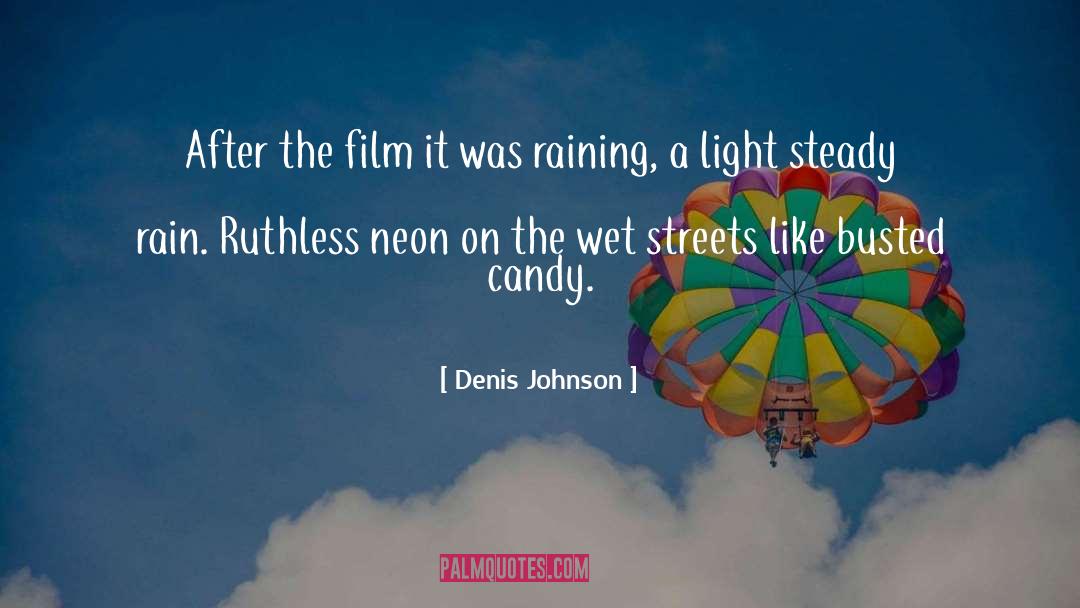 Denis Johnson Quotes: After the film it was