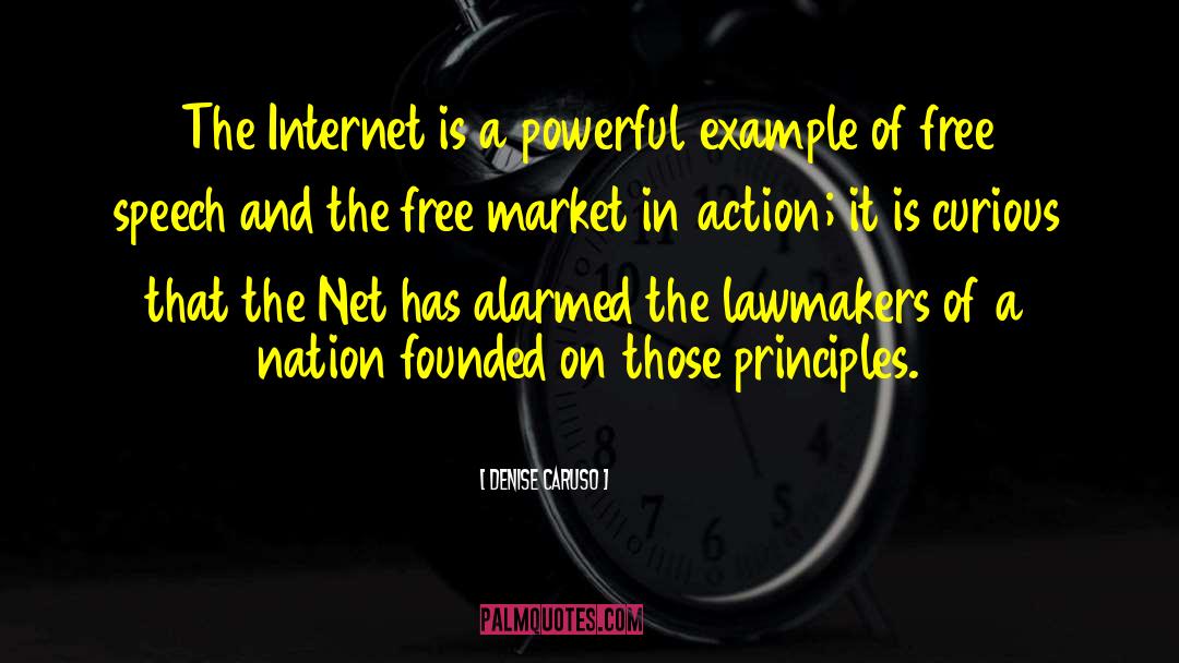 Denise Caruso Quotes: The Internet is a powerful