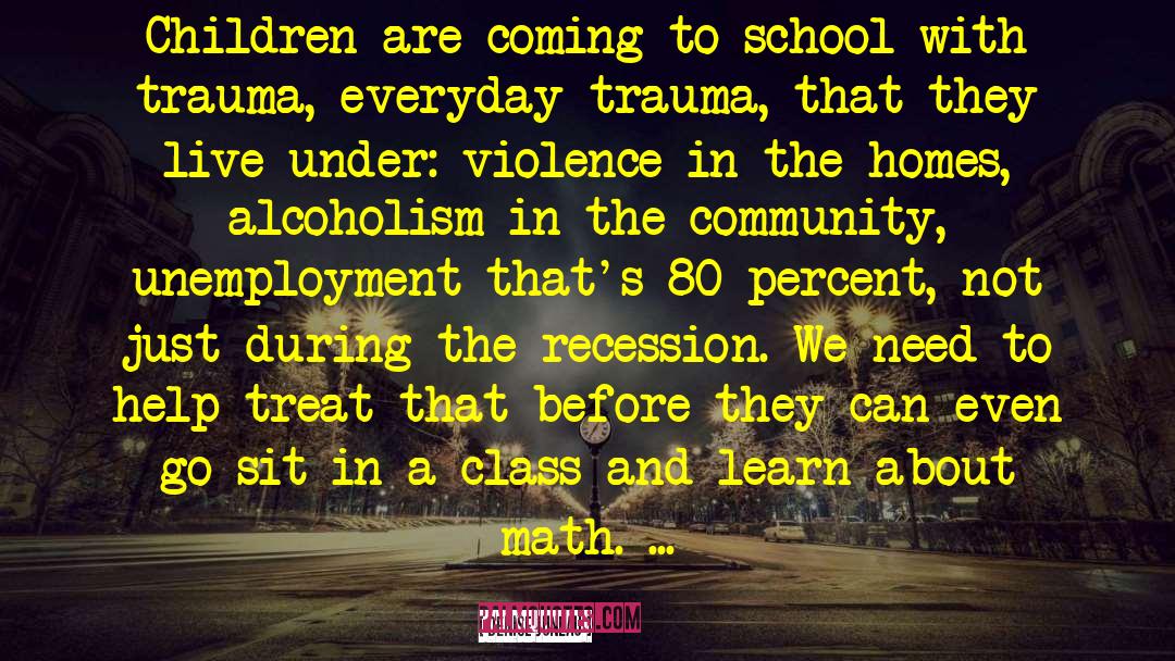Denise Juneau Quotes: Children are coming to school
