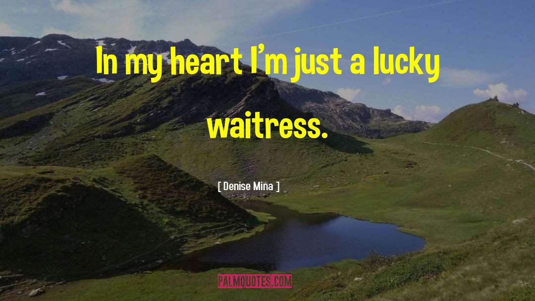 Denise Mina Quotes: In my heart I'm just