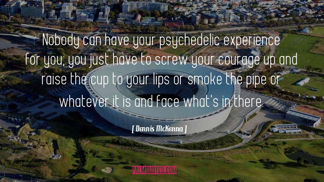 Dennis McKenna Quotes: Nobody can have your psychedelic