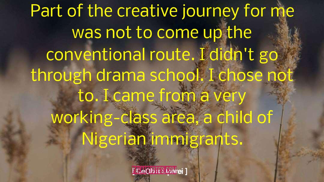 DeObia Oparei Quotes: Part of the creative journey