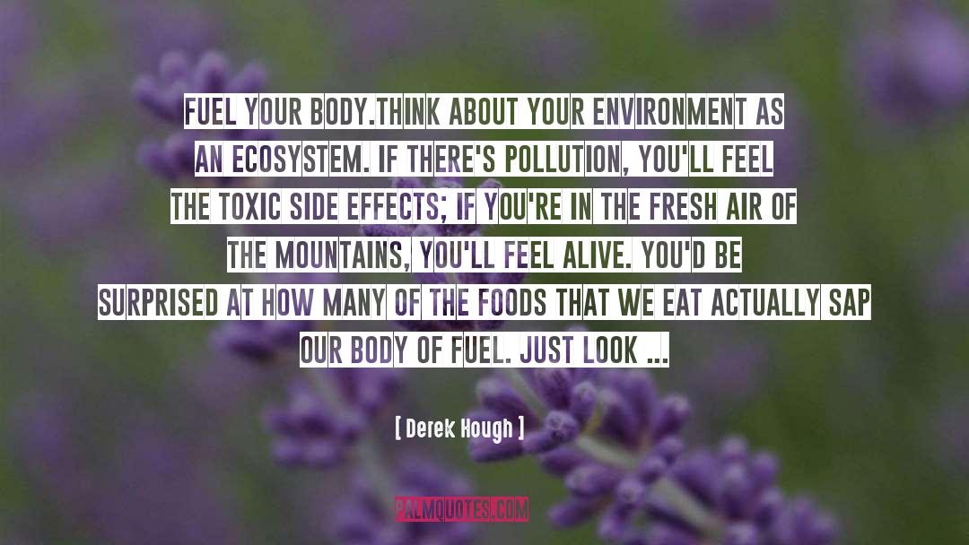 Derek Hough Quotes: Fuel your body.<br /><br />Think