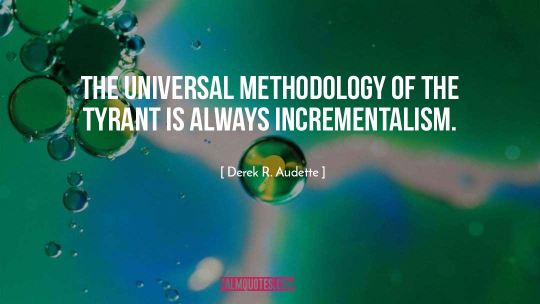 Derek R. Audette Quotes: The universal methodology of the
