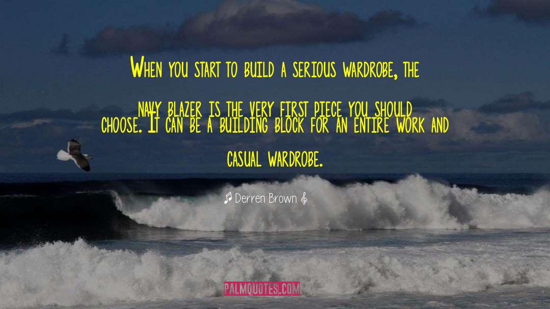 Derren Brown Quotes: When you start to build