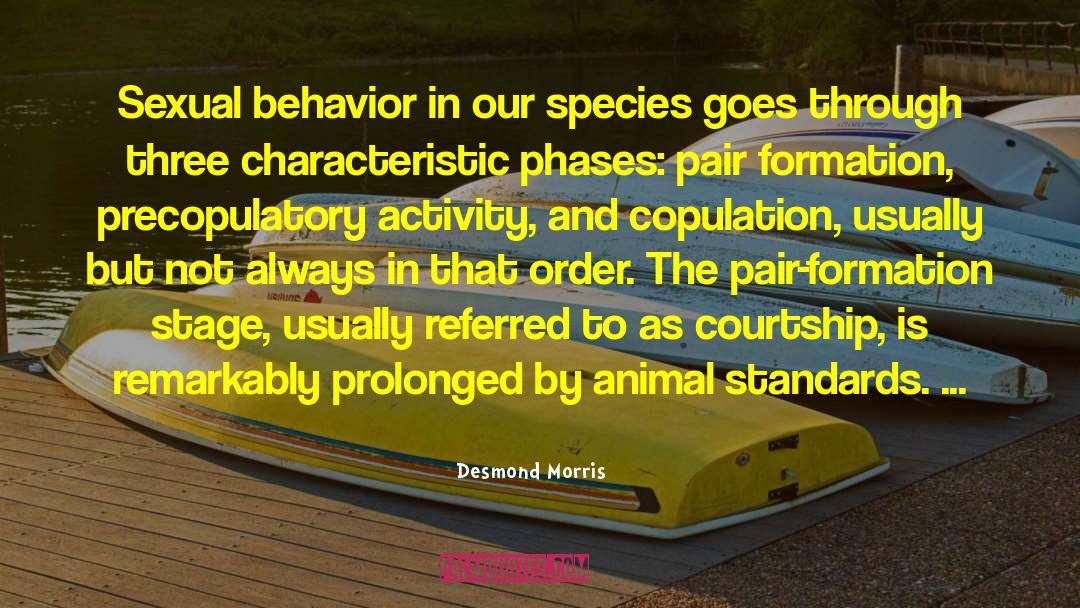 Desmond Morris Quotes: Sexual behavior in our species