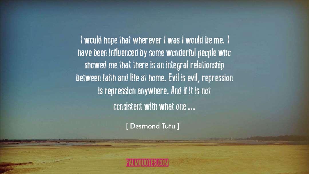 Desmond Tutu Quotes: I would hope that wherever