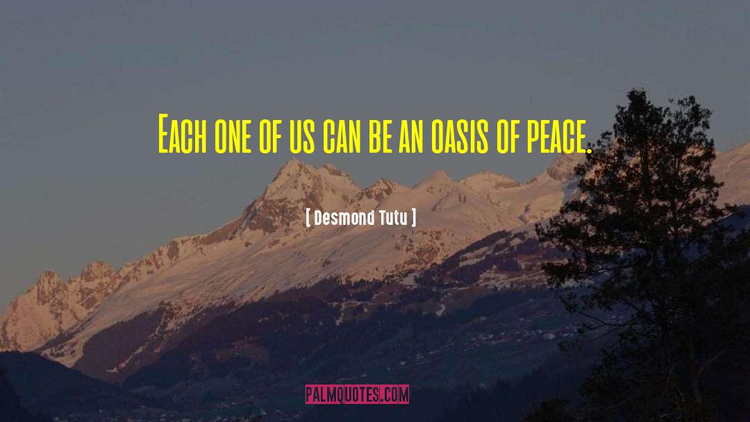 Desmond Tutu Quotes: Each one of us can