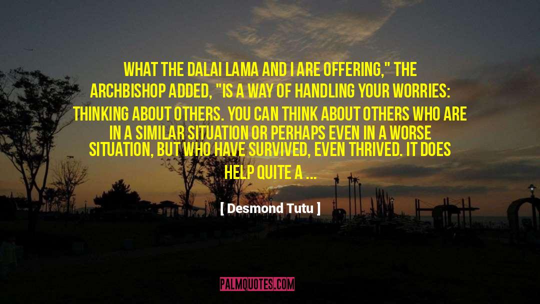 Desmond Tutu Quotes: What the Dalai Lama and