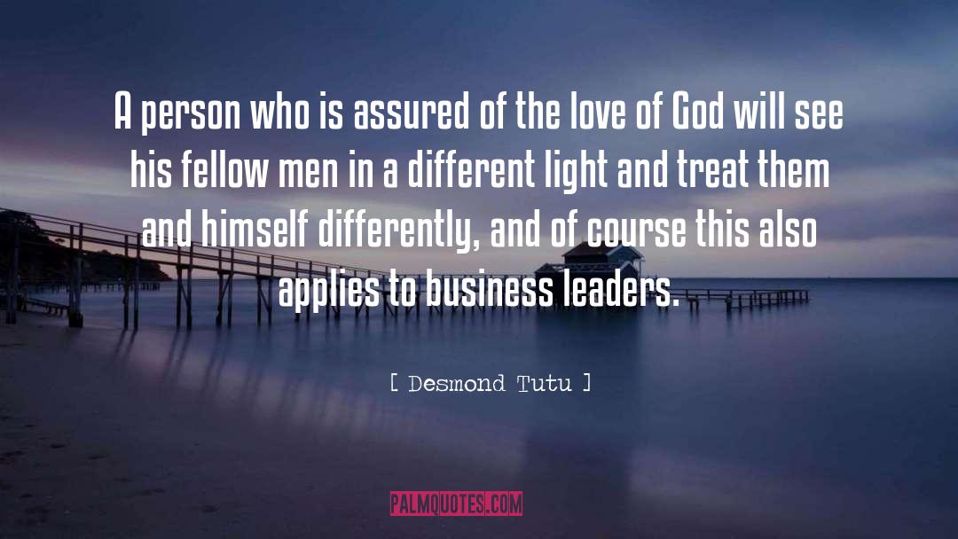 Desmond Tutu Quotes: A person who is assured