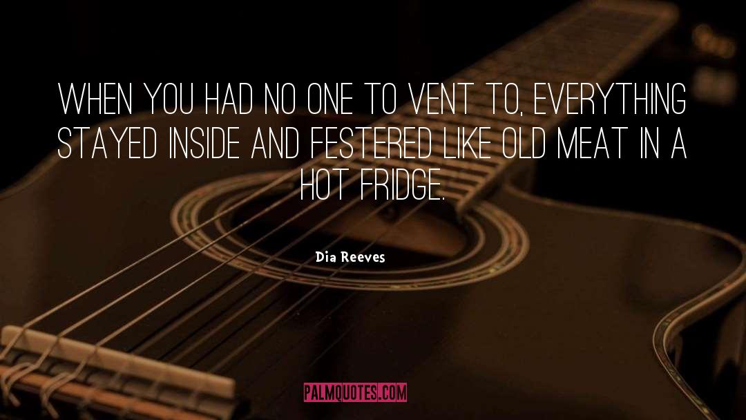 Dia Reeves Quotes: When you had no one