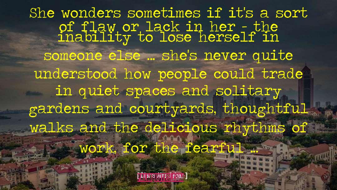 Diana Abu-Jaber Quotes: She wonders sometimes if it's